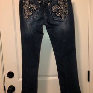 Miss Me Fleur De Lis Jeans